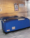 A crawl space sump pump, liner, and dehumidifier installed in Dryden