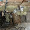 Crawl space insulation soaked with moisture and falling to the floor in Beaver Dams.