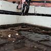 Flooding, rot, and mold in a crawl space in Owego.