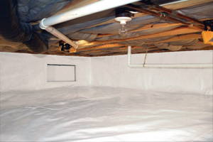Crawl Space Repair After in Ithaca