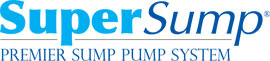 Logo for our SuperSump® Pump System, available in Vestal and other parts of New York