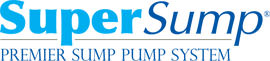 Logo for our SuperSump® Pump System, available in Vestal and other parts of New York