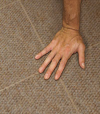 Carpeted Floor Tiles installed in Conklin, New York