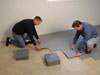 Basement Floor Matting & Vapor Barrier Tiles for carpeting and floor finishing in Endicott