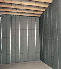 Thermal insulation panels for basement finishing in Elmira, New York