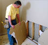 drywall repair installed in Freeville